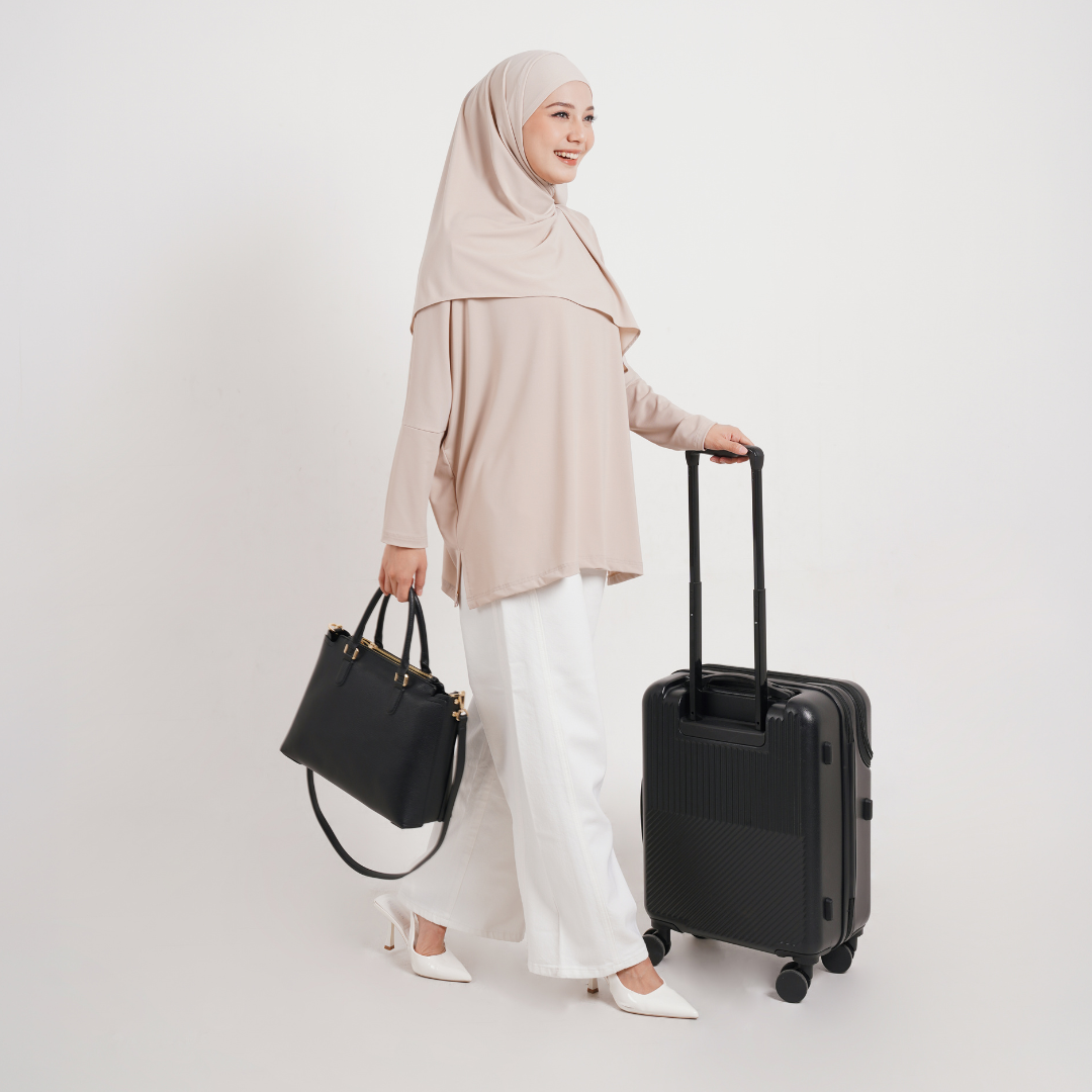 Hanifa Blouse Oversize Batwing Jersey Cream