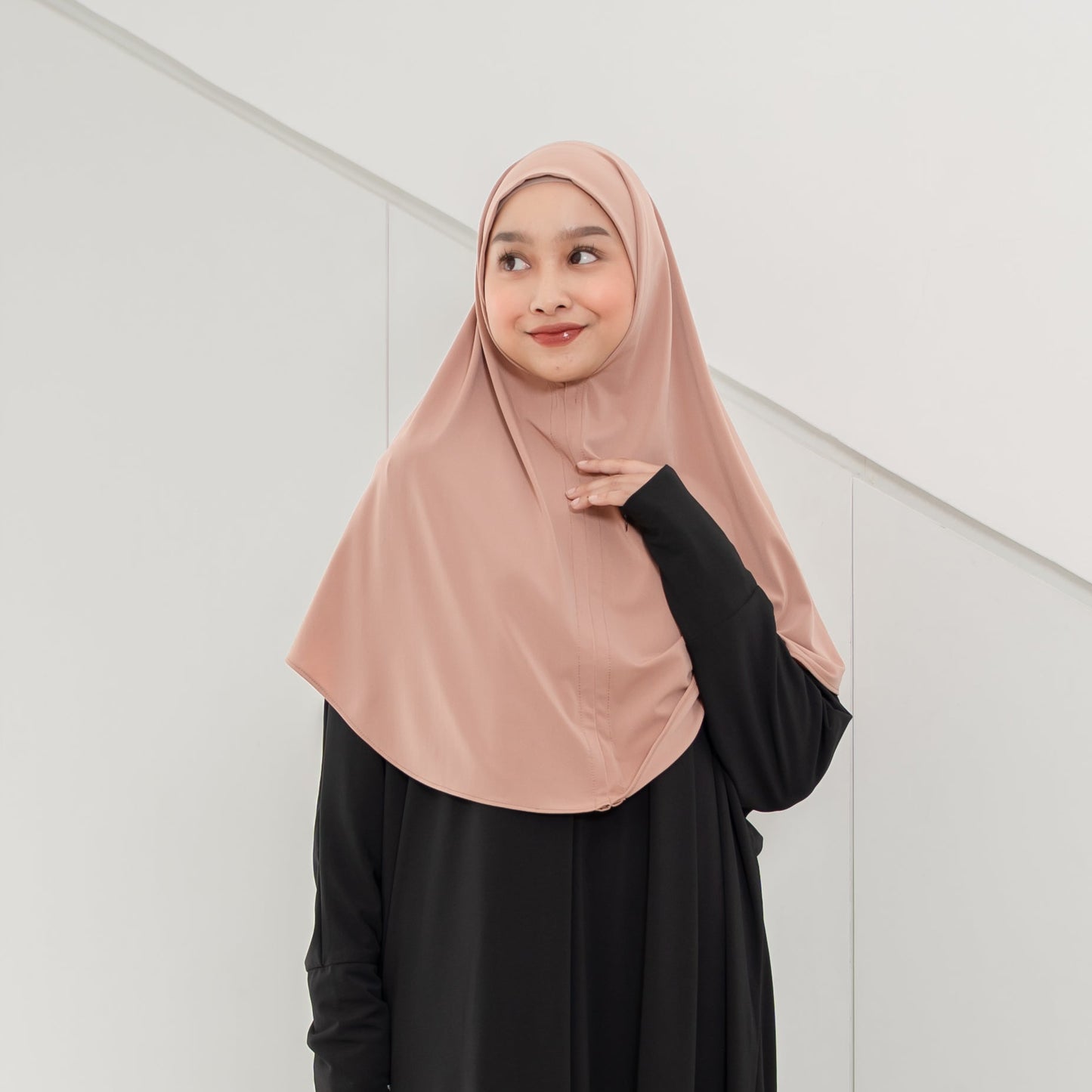 Dariya Hijab Instan Jersey Mocca