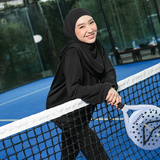 Rania One Set Sports Hitam