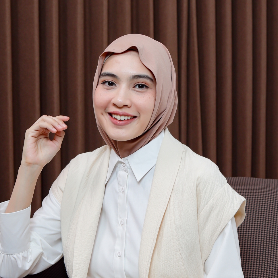 Arumi Inner Hijab Instan Crop Mocca