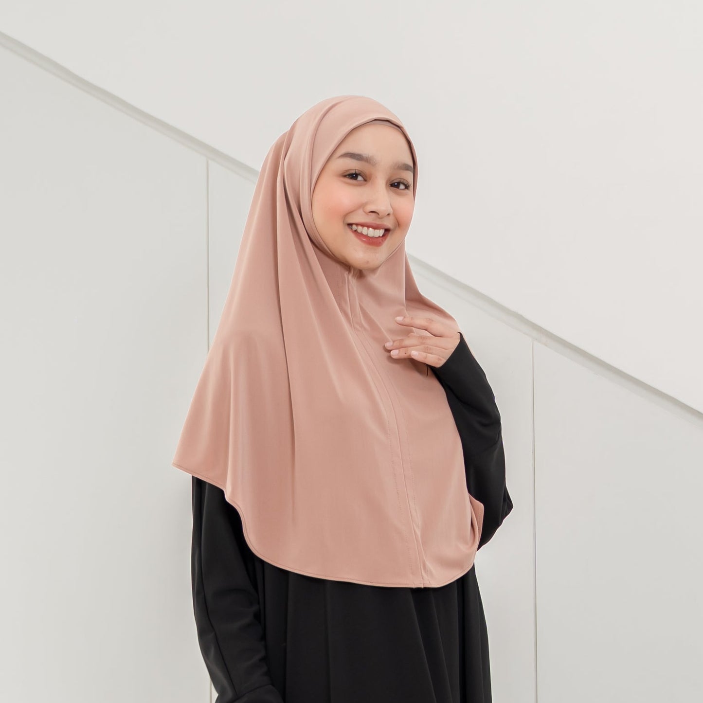 Dariya Hijab Instan Jersey Mocca