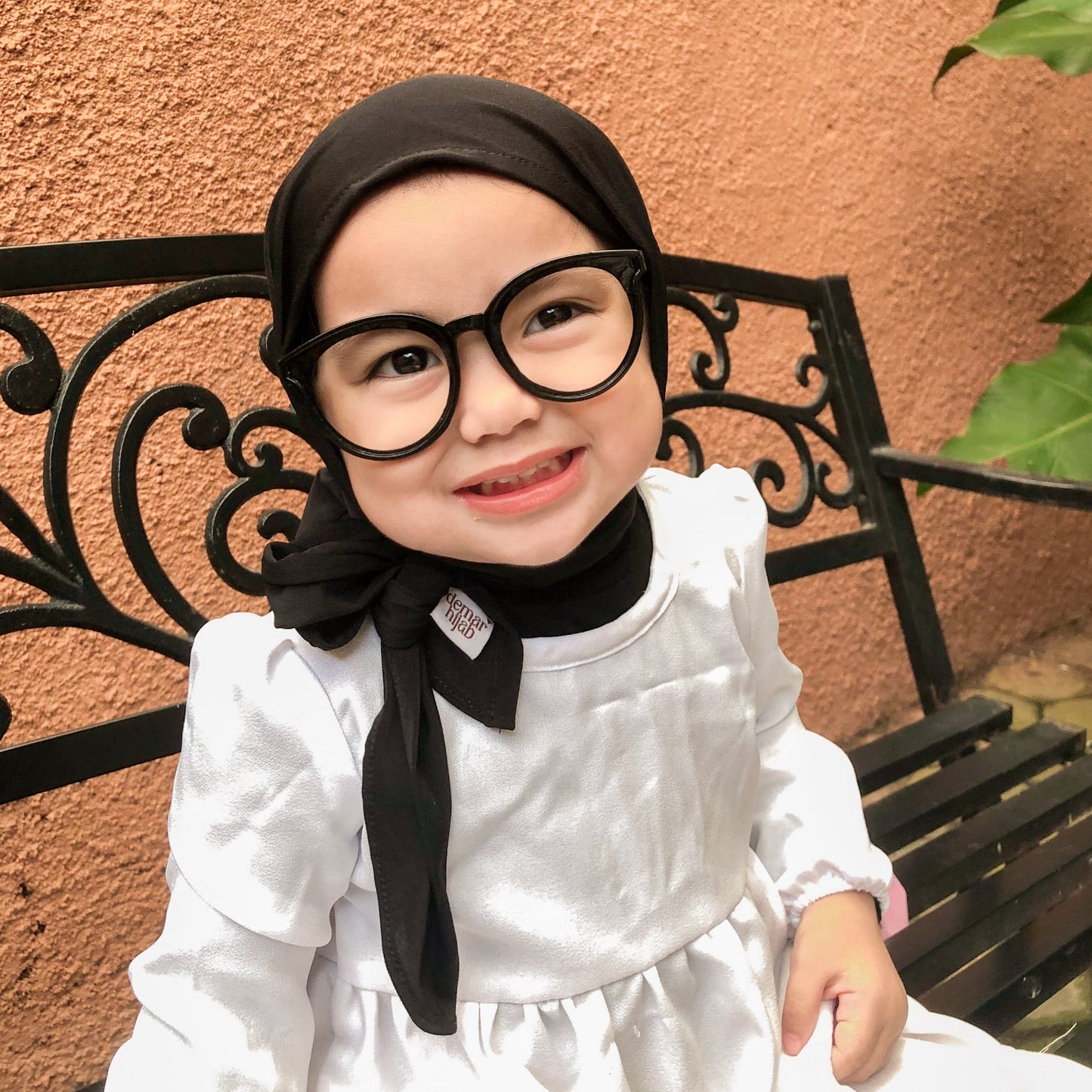 Jenna Pashmina Anak Jersey Hitam