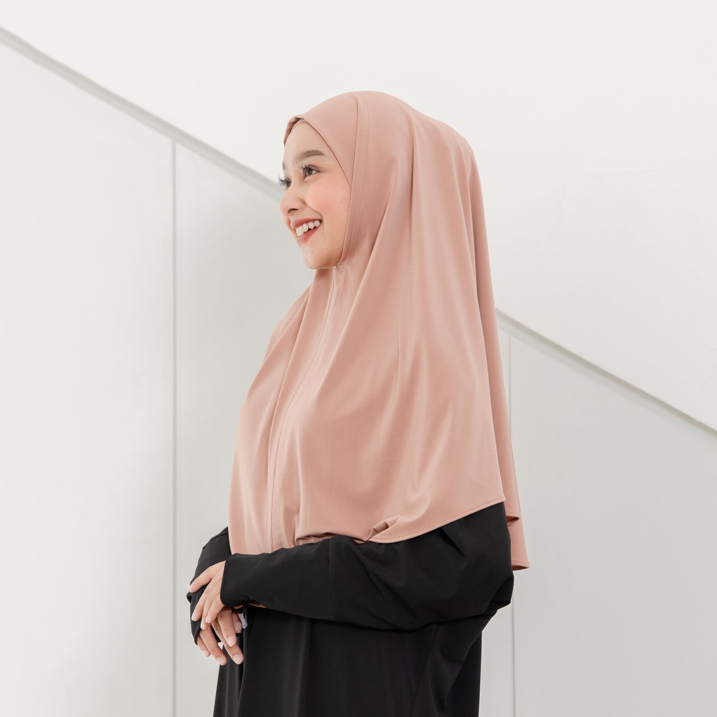 Dariya Hijab Instan Jersey Mocca