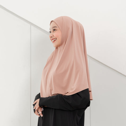 Dariya Hijab Instan Jersey Mocca