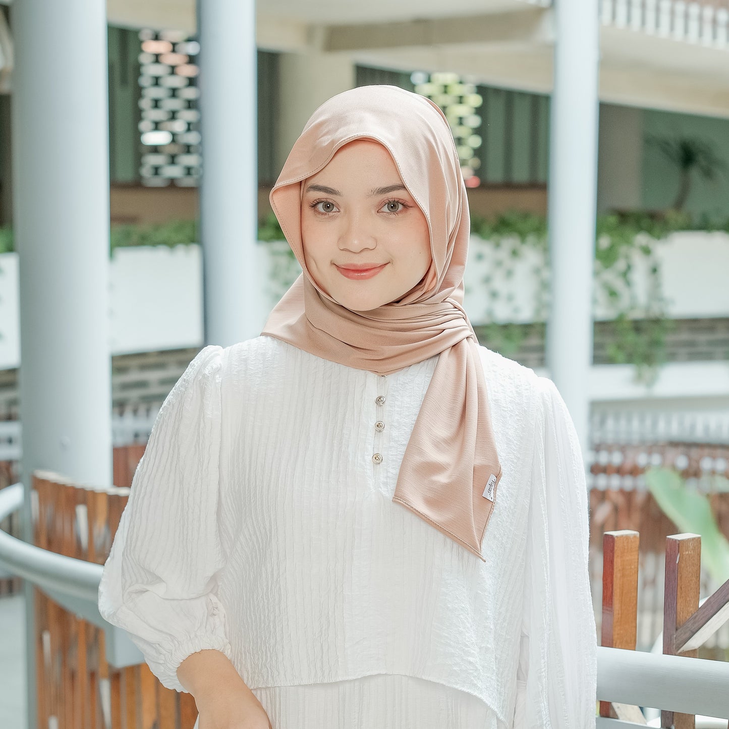 Medina Pashmina Inner Menutup Leher Jersey Mocca