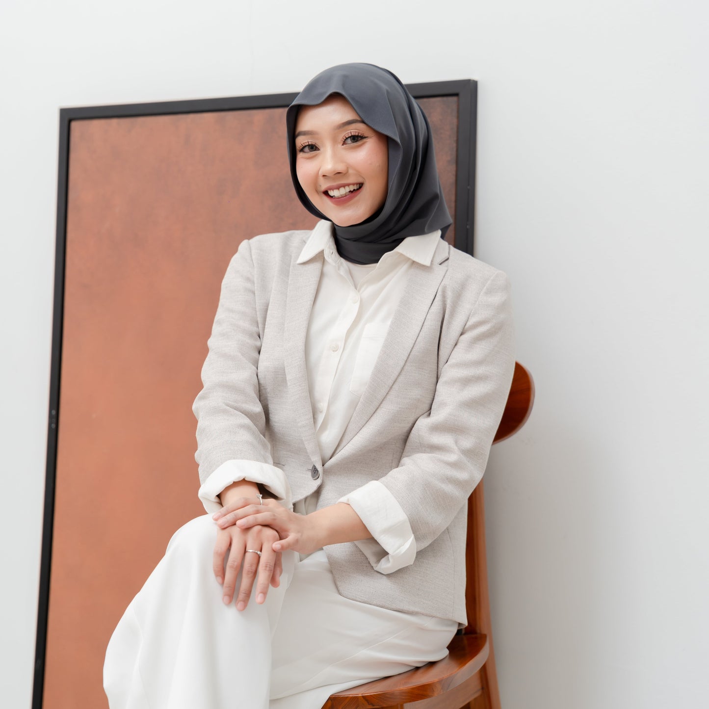 Senna Pashmina Inner 2in1 Jersey Abu