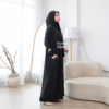 Zahra Abaya Dress (Abaya Gamis Haji dan Umrah Bahan Jersey Super Premium)
