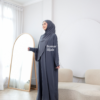 Zahra Abaya Dress (Abaya Gamis Haji dan Umrah Bahan Jersey Super Premium)