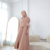 Zahra Abaya Dress (Abaya Gamis Haji dan Umrah Bahan Jersey Super Premium)