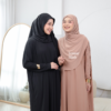 Zahra Abaya Dress (Abaya Gamis Haji dan Umrah Bahan Jersey Super Premium)